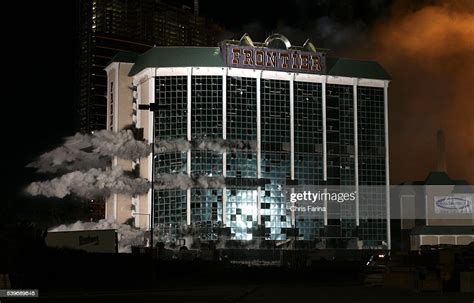 frontier hotel las vegas implosion.